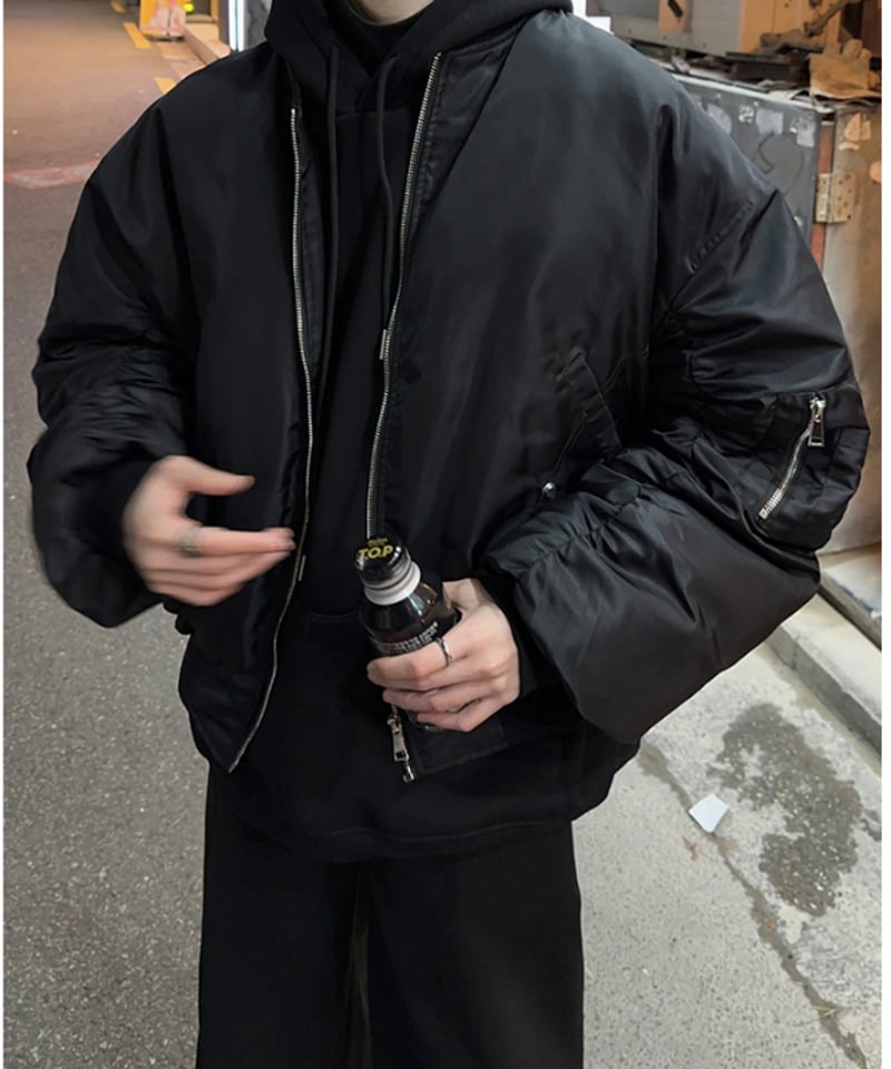 オーバーサイズ MA-1ジャケット | ness.