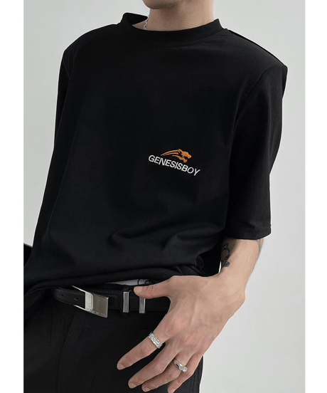 ジェネシスボーイ ロゴ ルーズシルエット Tシャツ / 2color