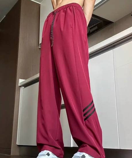 ワイドストライプ・トラックパンツ / 3color