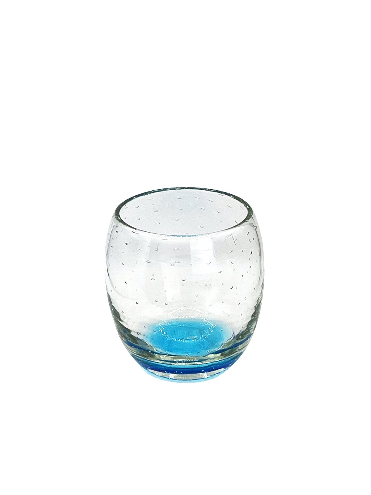 琉球ガラス工房晴天 底色気泡タルコップ 水色 | BLRE:ViO