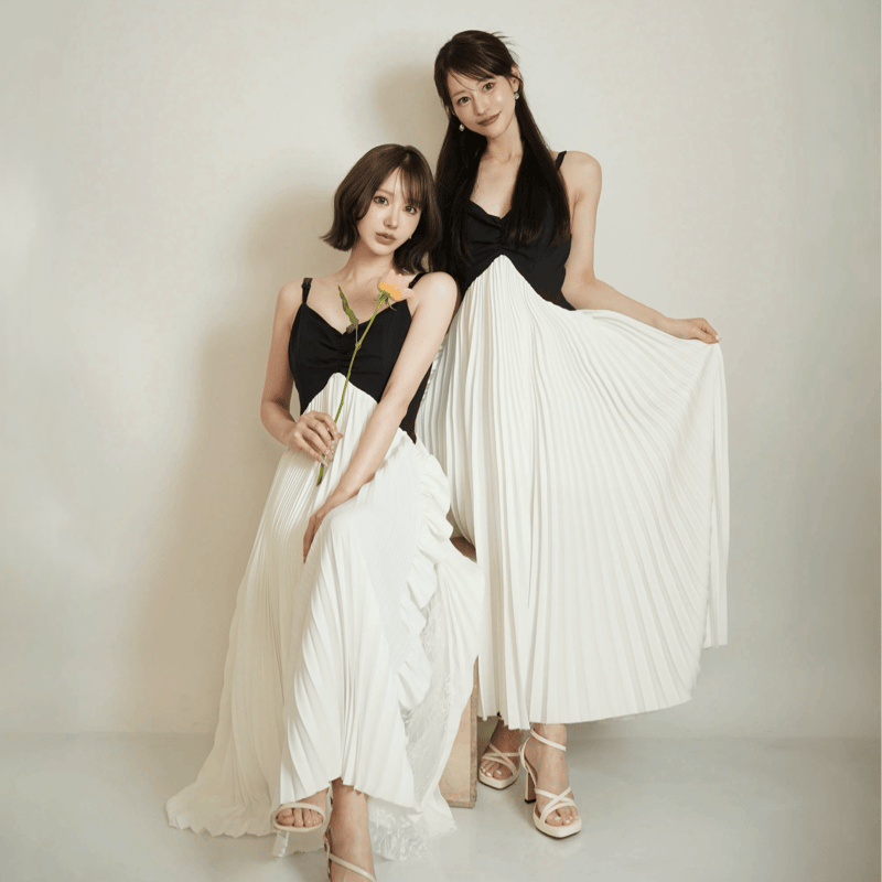 予約商品】Pleats dress | MIMINUWANG