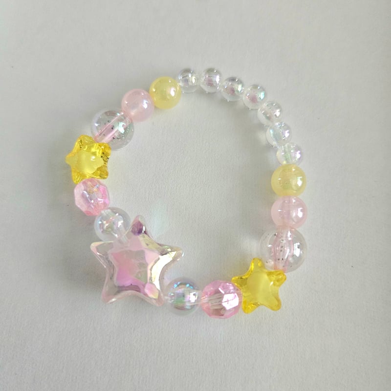 🦄🍭星 (ゆめかわ)ブレスレット2カラー | la flore(ラ・フローラ