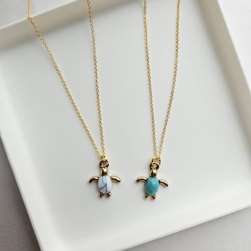 ハワイアンジュエリーホヌk16gpネックレス | la flore(ラ・フローラ)花