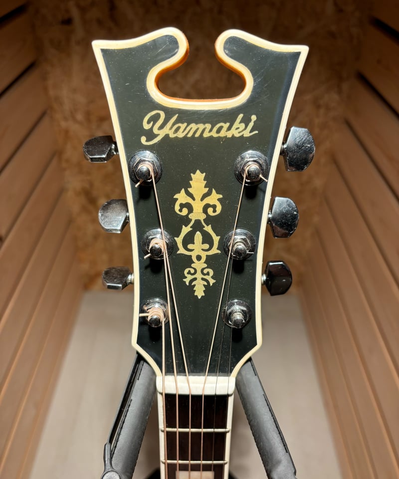 希少【YAMAKI】B-40 アコギ メイプル バッファローヘッド 手渡し可 YAMAKI B40 コアな人気を誇る70年代のヤマキのバッファロー