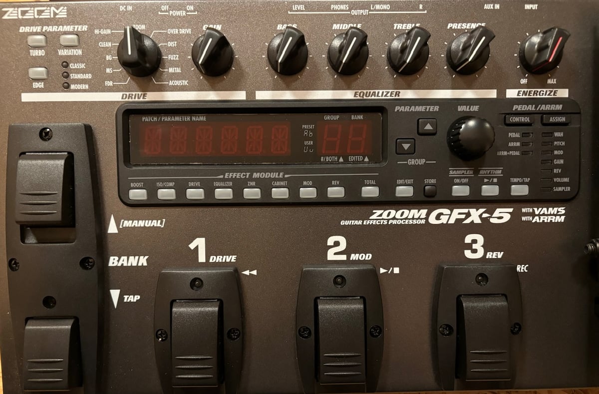 ZOOM GFX-5 マルチエフェクター ZOOM GFX-5 | Guitarshop SOUNDNINE