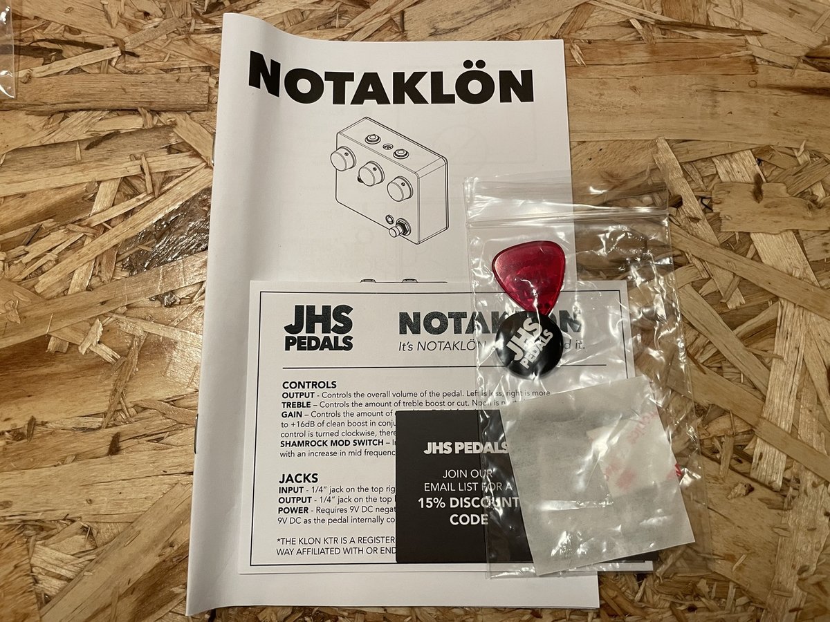 JHS NOTAKLON KLON【尾張一宮店】 | Guitarshop SOUNDNINE
