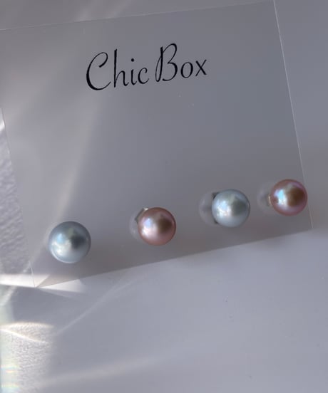【Custom】　tiny  blue gray