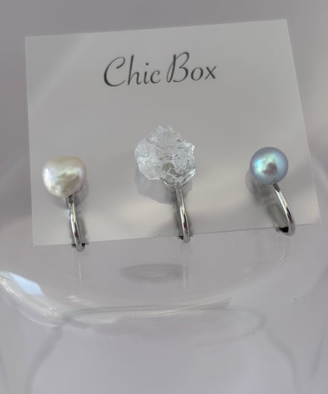 【Custom】　tiny  blue gray