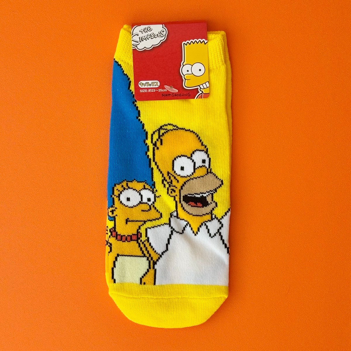 The Simpsons シンプソンズ レディースソックス ホーマー マージ