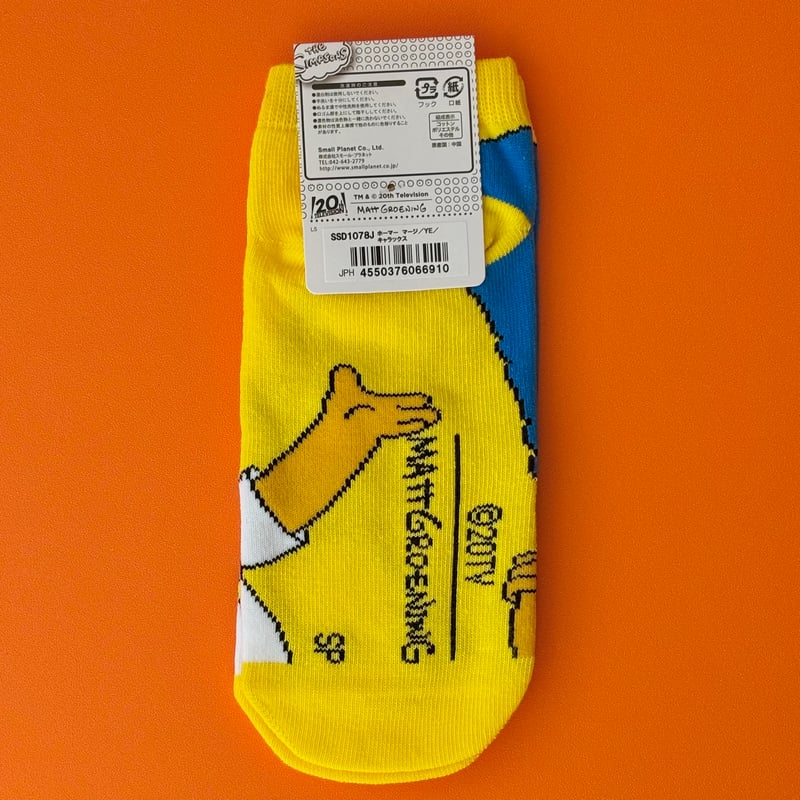 The Simpsons シンプソンズ レディースソックス ホーマー マージ