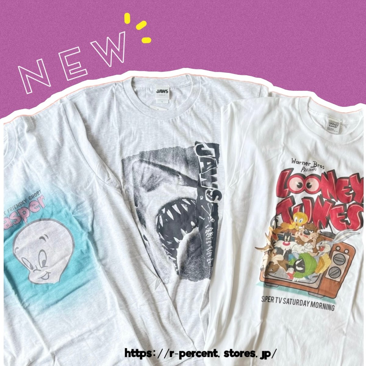 JAWS とびだすTシャツ | R%