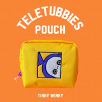 Teletubbies テレタビーズ 刺繍ポーチ コスメポーチ / ティンキーウィンキー