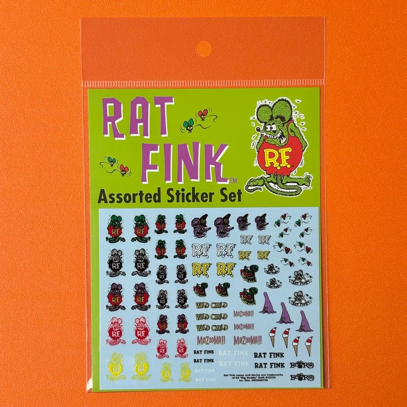 ラットフィンク RATFINK ステッカー セット sticker set 水貼り | R%