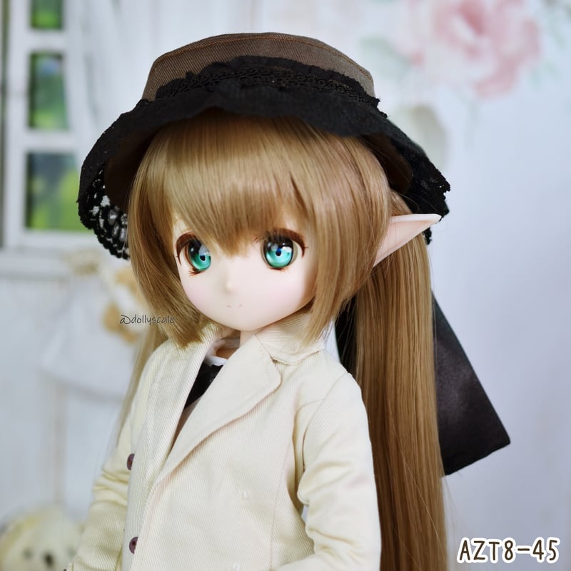 キャノチエ(カンカン帽)の型紙【9インチ】 Canotier pattern
