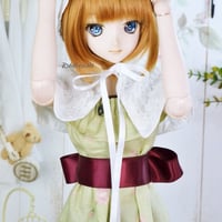 フード付きケープの型紙【40~58cmソフビ】Hooded Cape PDF Sewing Pattern for 40~58cm dolls (1/4& small 1/3 & 1/3 scale)