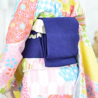 一重太鼓帯の型紙【40cmソフビ】　Single Taiko obi PDF Sewing Pattern for 40cm dolls (1/4 scale)