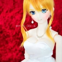 ドレス上の型紙【58cmソフビL寄】　Upper dress PDF Sewing Pattern for 58cm L gathered breasts dolls (1/3 scale)