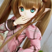 オープンバストワンピオプションパーツ【45cm】Open bust one piece front option parts PDF Pattern for 45cm dolls(1/4scale