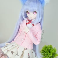 総裏地ブレザーの型紙【40cmソフビ】　Full Lining Blazer PDF Sewing Pattern for 40cm dolls (1/4 scale)