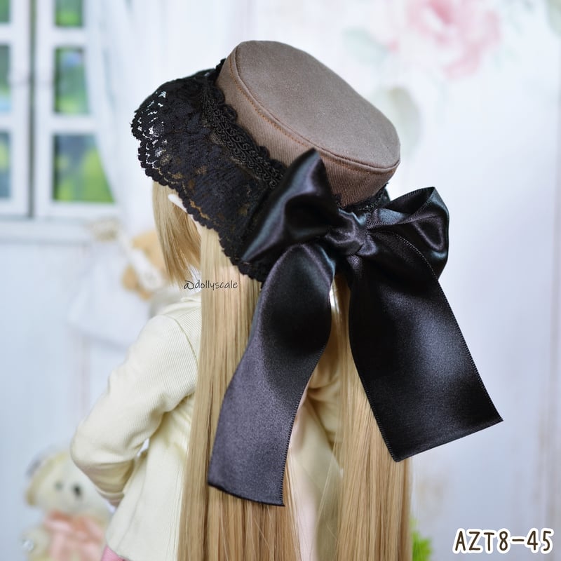 キャノチエ(カンカン帽)の型紙【9インチ】 Canotier pattern