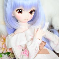 サマーワンピース・フリルの型紙【40,45cmソフビ】　Summer dress frills PDF Sewing Pattern for 40 & 45cm dolls (1/4 scale)