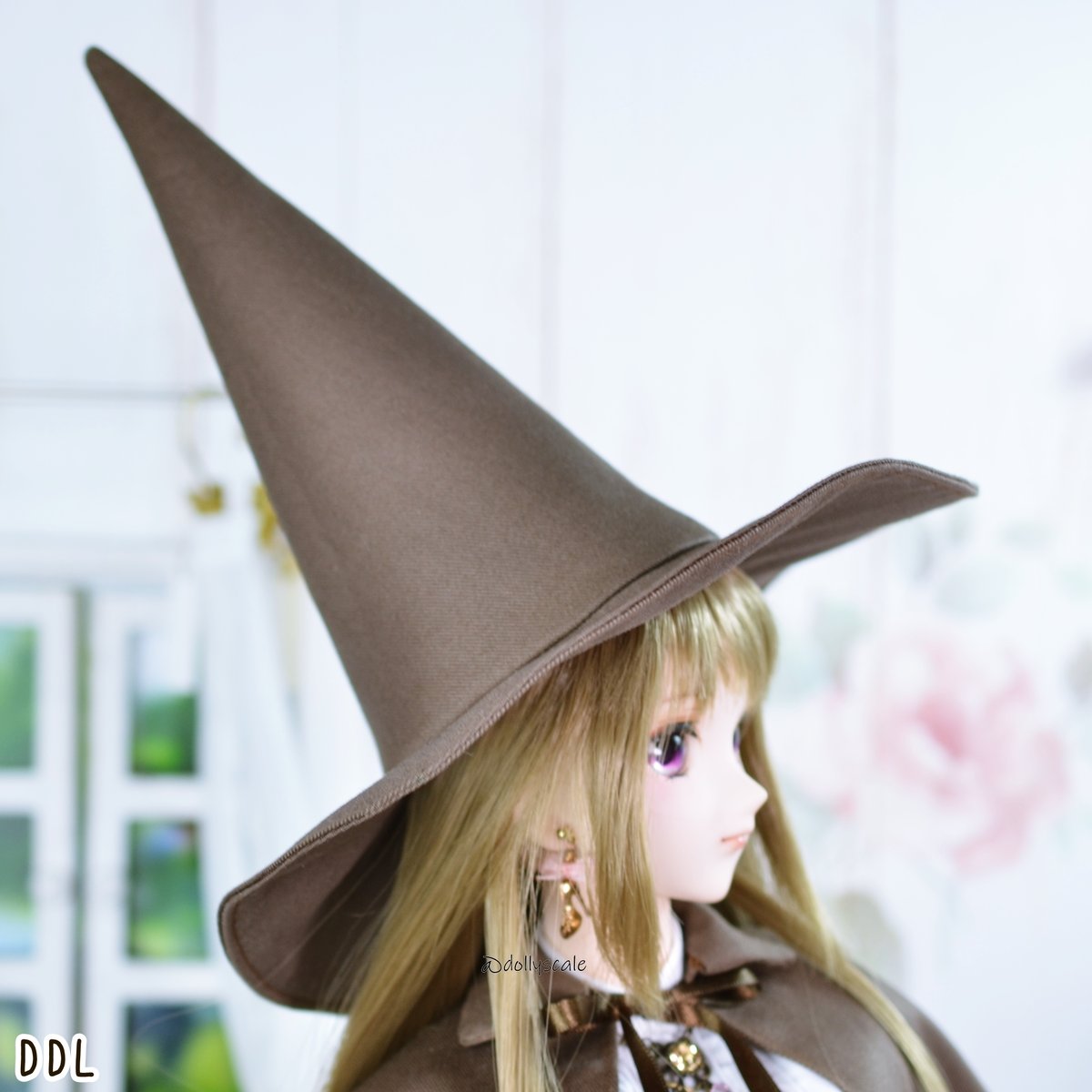 とんがり帽子の型紙【9インチ】 | ドール服の型紙作製所 ドーリースケール