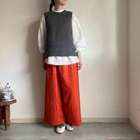 朱丹｜ワイド｜スラブ・ダブルガーゼ