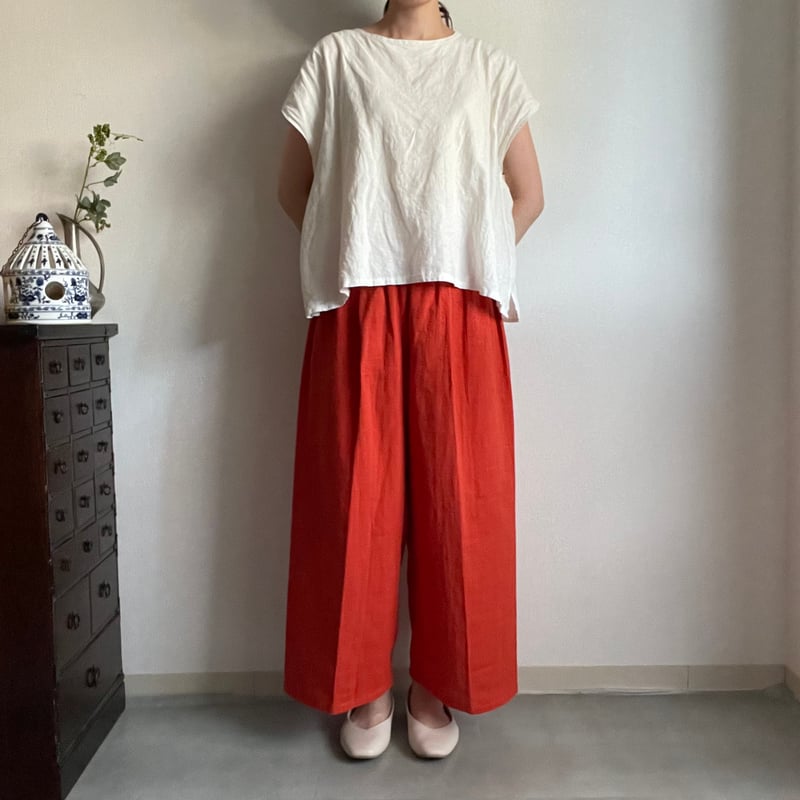 朱丹｜ワイド｜スラブ・ダブルガーゼ | FANSON｜TaiChiWear