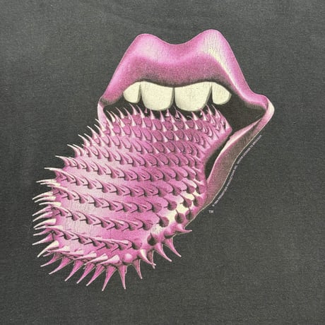 THE ROLLING STONES "PURPLE SPIKE TONGUE" HOODIE  X-LARGE 1916