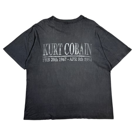 KURT COBAIN "GUITAR" DOUBLESIDE FITS LIKE X-LARGE 1616