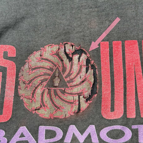 SOUNDGARDEN "BADMOTORFINGER" HANES  LARGE 1198
