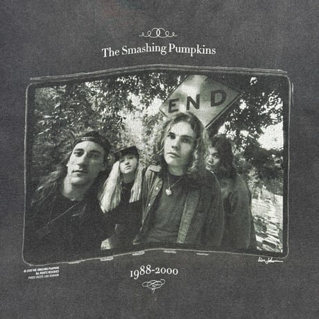 THE SMASHING PUMPKINS "ROTTEN APPLES PRINT" HANES MEDIUM 18