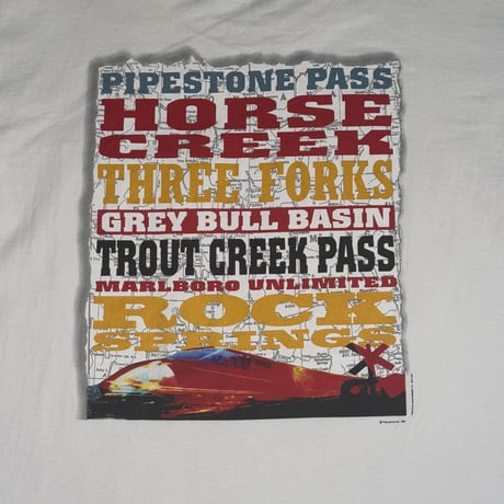 Marlboro 【HORSE CREEK】FRUIT OF THE LOOM X-LARGE マルボロ 1210