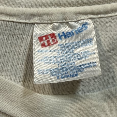 NIRVANA "IN UTERO BACK STAGE PASS" HANES X-LARGE 2152