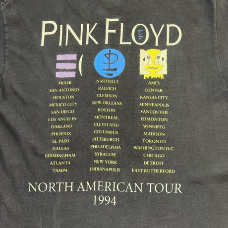 PINK FLOYD "NORTH AMERICAN TOUR 1994" BROCKUM X-LARGE 969