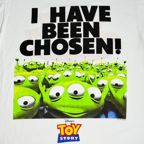 DISNEY VINTAGE TOY STORY" I HAVE BEEN CHOSEN!" WILD OATS X-LARGE  897
