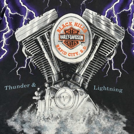 HARLEY DAVIDSON "THUNDER & LIGHTNING"  X-LARGE 300