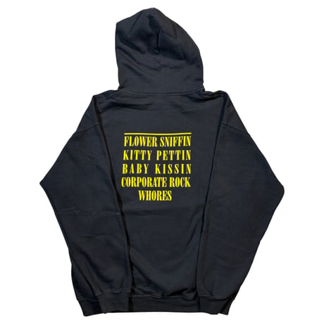 NIRVANA "SMILE" HOODIE GILDAN LARGE 1745