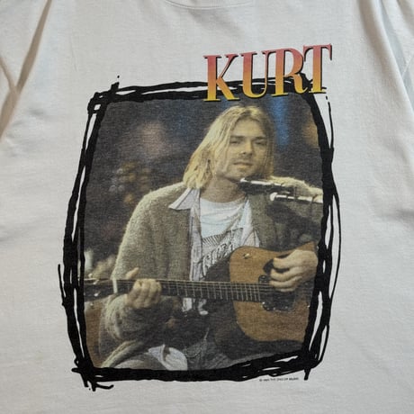 KURT COBAIN "THE SUN IS GONE BUT I HAVE A LIGHT" GIANT BY TULTEX X-LARGE 2145