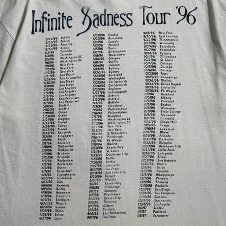 THE SMASHING PUMPKINS "INFINITE SADNESS TOUR" TULTEX X-LARGE 2166