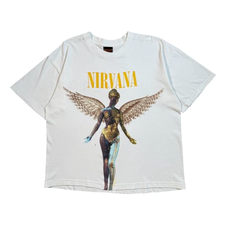 NIRVANA "IN UTERO" SHORTEN THE LENGTH BROCKUM  X-LARGE 2032