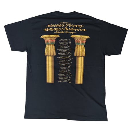 THE ROLLING STONES "BRIDGES TO BABYLON TOUR 97-98 " ANVIL X-LARGE 613