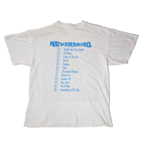 NIRVANA NEVERMIND EARLY 00S M&O LARGE ニルヴァーナ 588