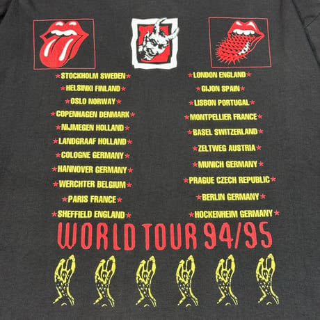 THE ROLLING STONES "VOODOO LOUNGE " BROCKUM X-LARGE 1718