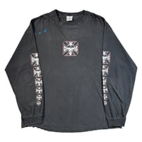 WEST COAST CHOPPERS "SKULL LOGO" LS  FITS LIKE X-LARGE 2286