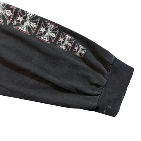 WEST COAST CHOPPERS "SKULL LOGO" LS  FITS LIKE X-LARGE 2286