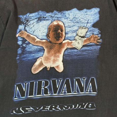 NIRVANA "NEVERMIND" 1991 BOOTLEG EURO TAGGED X-LARGE 1612