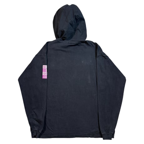 THE ROLLING STONES "PURPLE SPIKE TONGUE" HOODIE  X-LARGE 1916