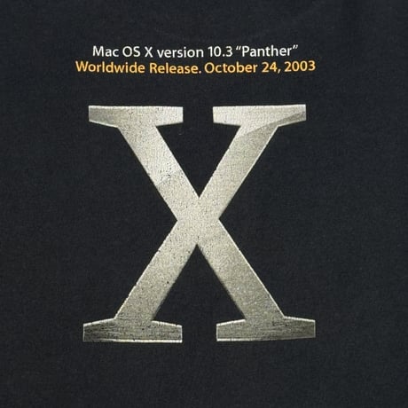 Apple "Mac OS X VERSION " HANES X-LARGE 1314