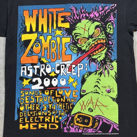 WHITE ZOMBIE "ASTRO CREEP 2000" GEM LARGE 29
